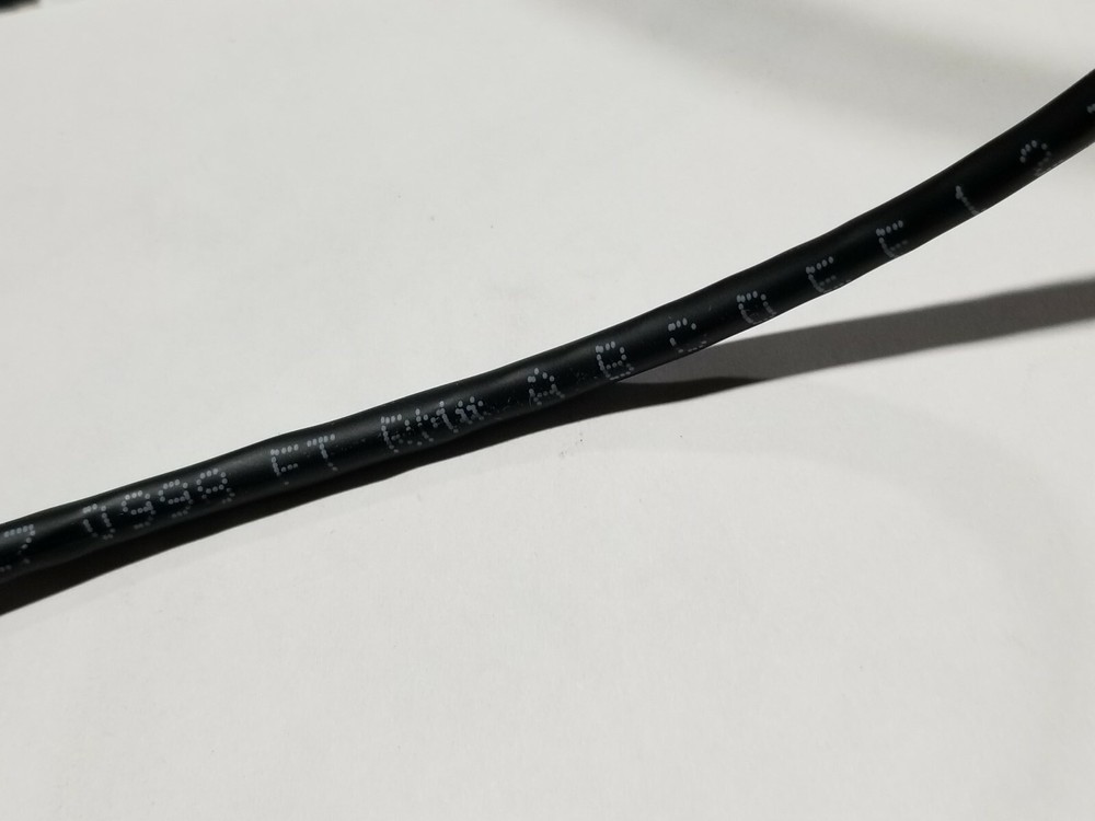 Southwire Genesis 5088 24/4P CAT5E LAN UTP Networking Cable Plenum Black /100ft