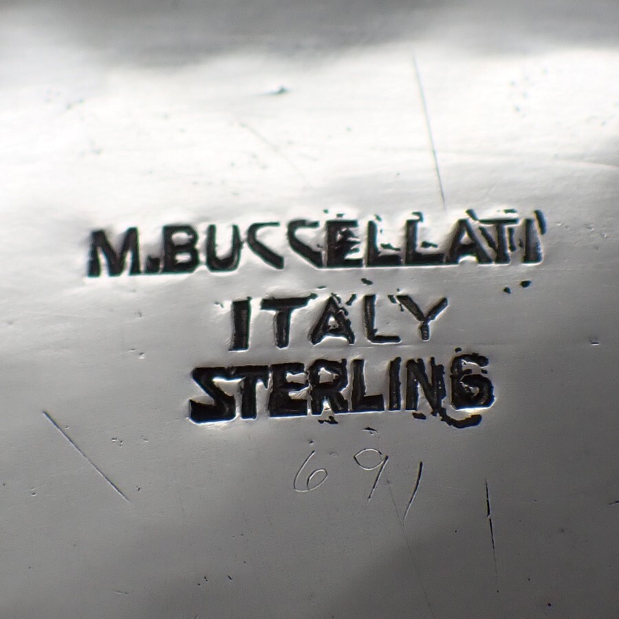 Water Pitcher Mario Buccellati Sterling Silver Italy