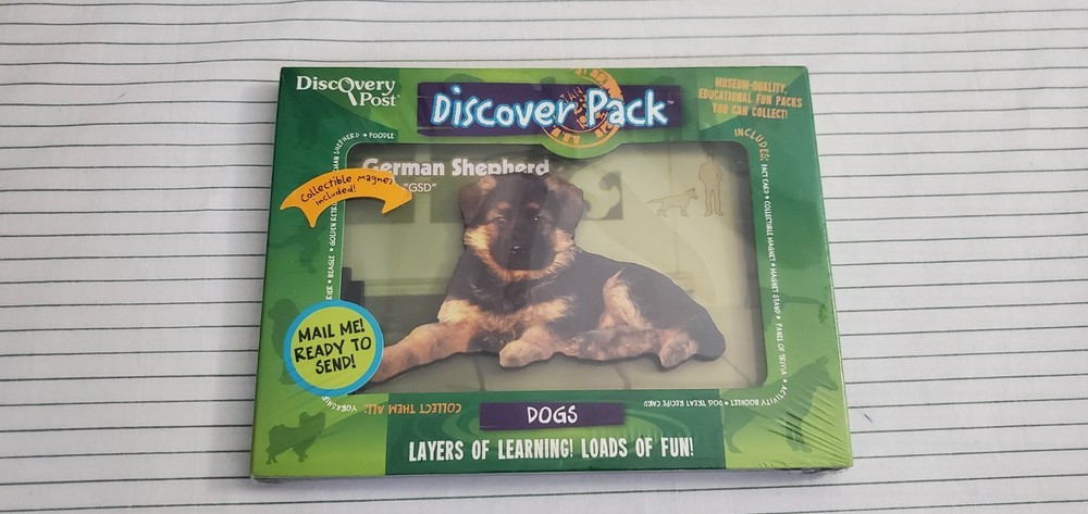 GERMAN SHEPHERD DISCOVER PACK DISCOVERY POST NEW