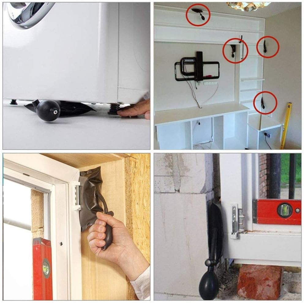 Enhanced 3 Size Air Wedge Leveling Tool - Durable & Non-Scratch Design