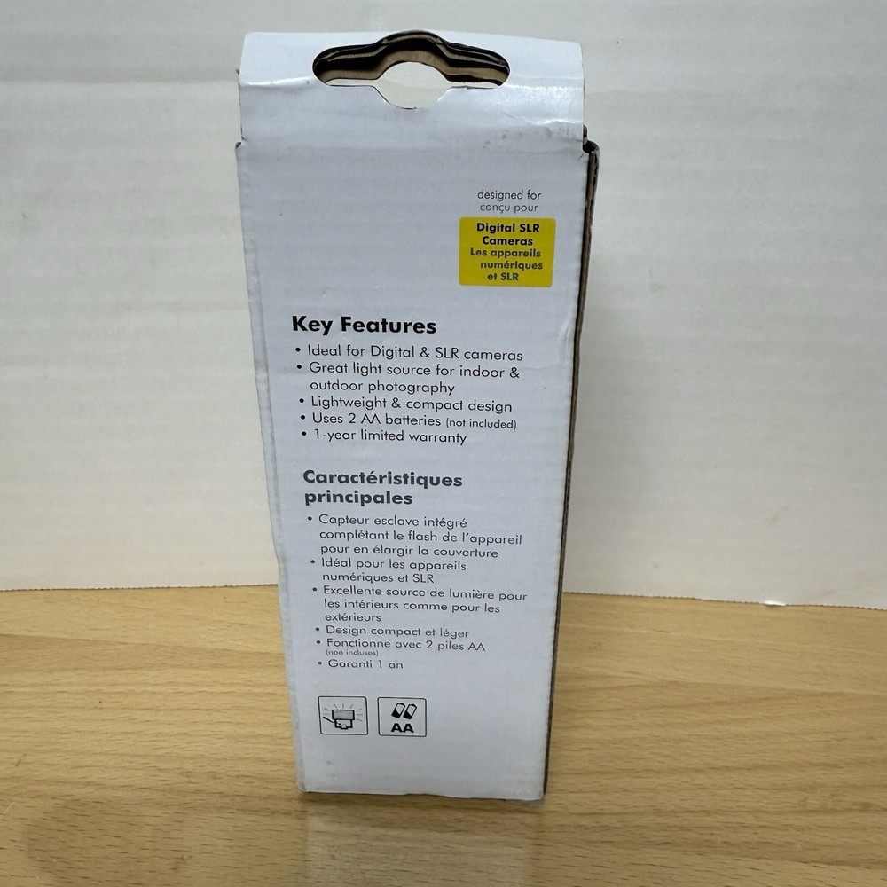 DIGITAL SLAVE FLASH with Bracket for Digital DSLR Camera