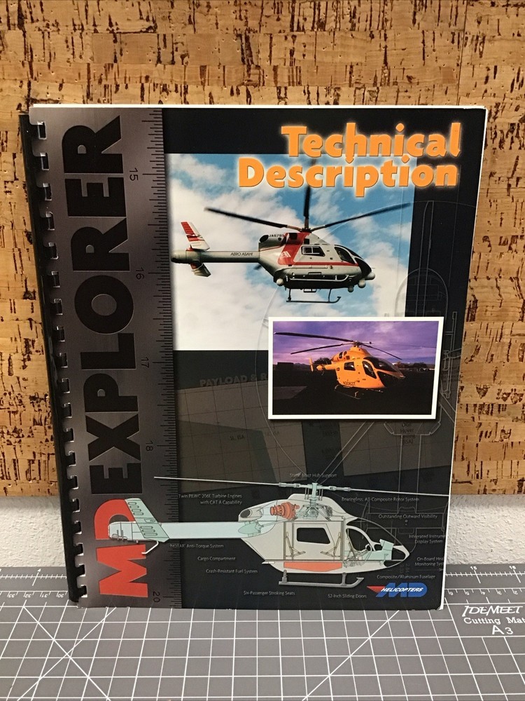 McDonnell Douglas MD Explorer Helicopters Technical Description New QU-1