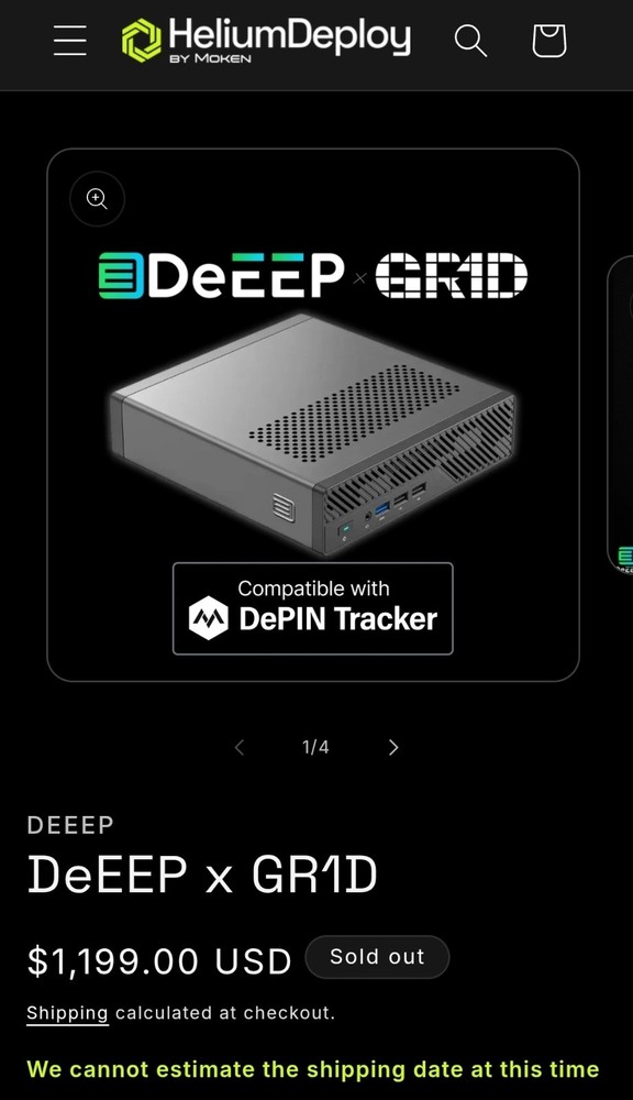 DeEEP Network Crypto Node Founders Device