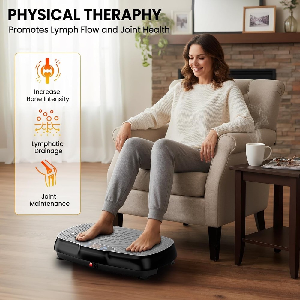Vibration Plate Exercise Machine: Vibrating Plates for Weight Loss and Lympha...