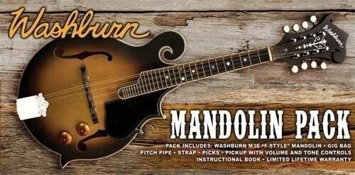 Washburn M3E Mandolin Pack