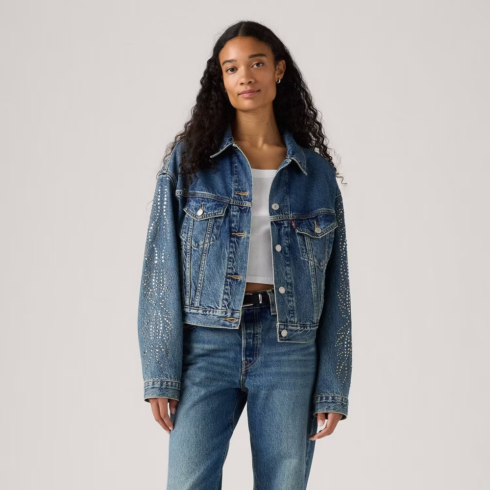 Levi's Women's Shrunken 90's Trucker Jacket