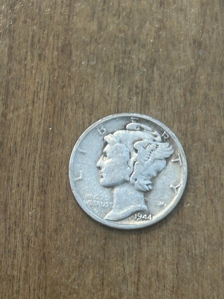 1944S Mercury Dime VF