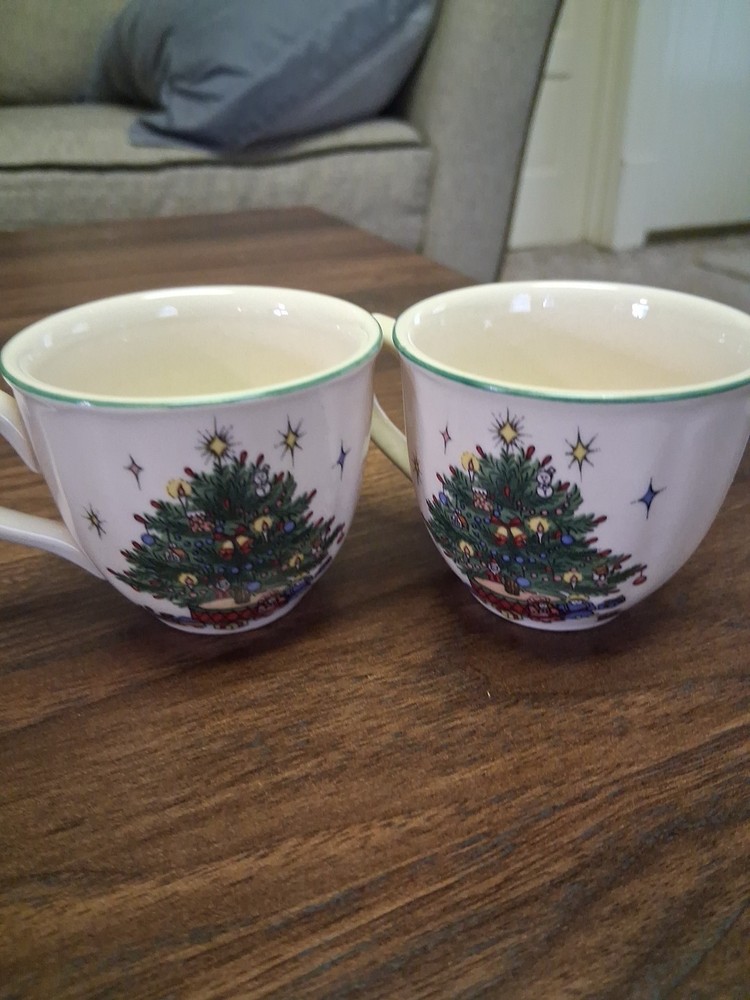 2 Nikko Miniature Coffee Cups