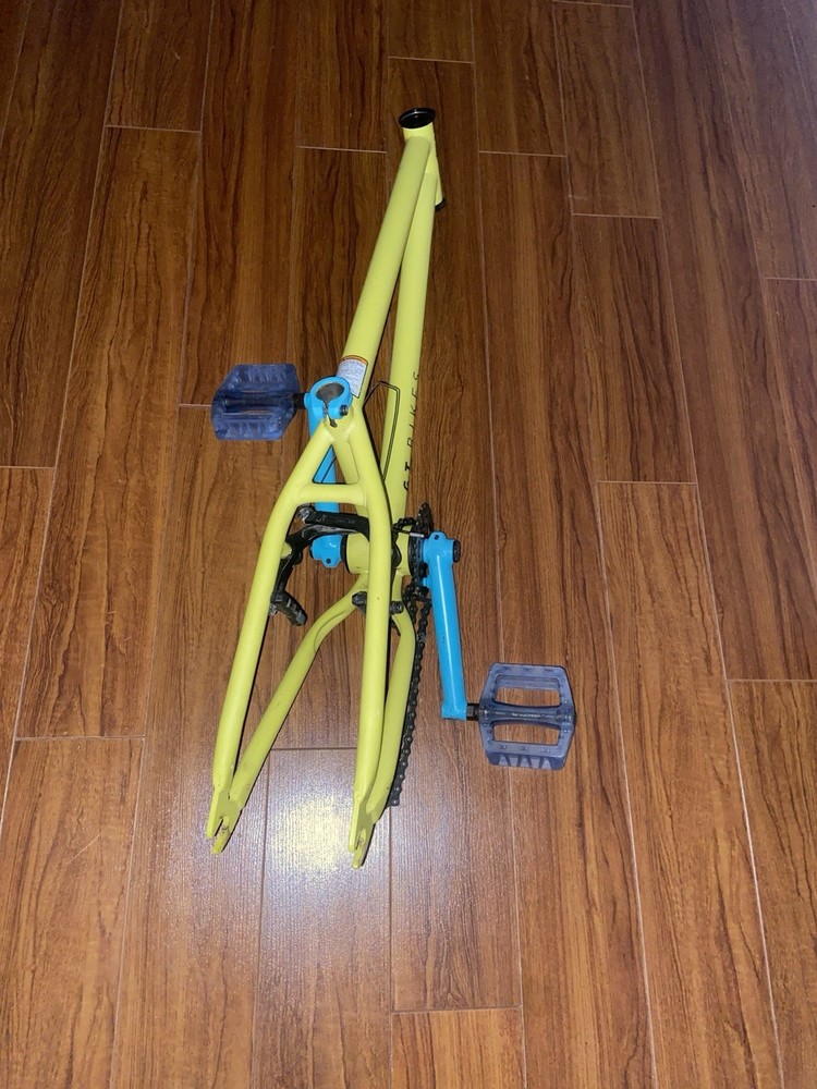 YELLOW GT BMX FRAME!