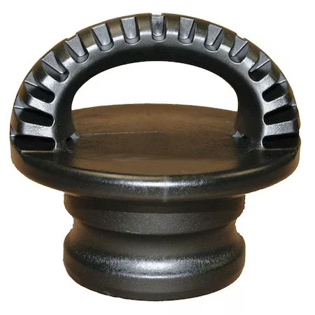 3" Male Adapter Dust Plug With Handle, Sbm-3Pg
