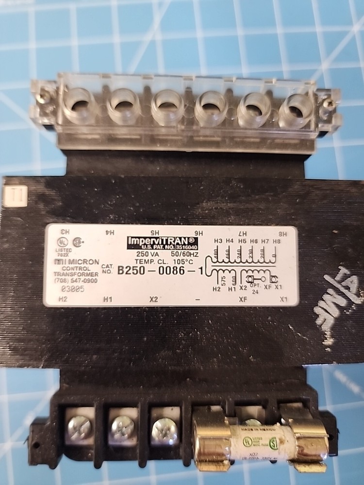 MICRON B250-0086-1 CONTROL TRANSFORMER