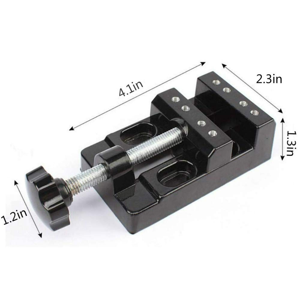 Mini Bench Vice Clamp Mini Flat Clamp Opening Parallel Table Vise for Watch R...