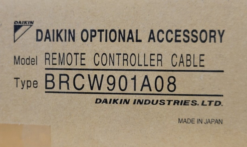 Daikin Optional Accessory Remote Controller Cable *BRCW901A08
