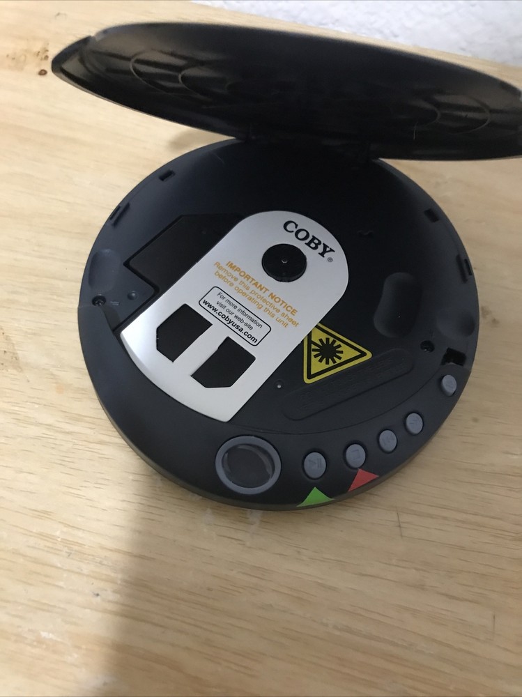 Coby Portable Disk CD Player digital CD-191-BLK