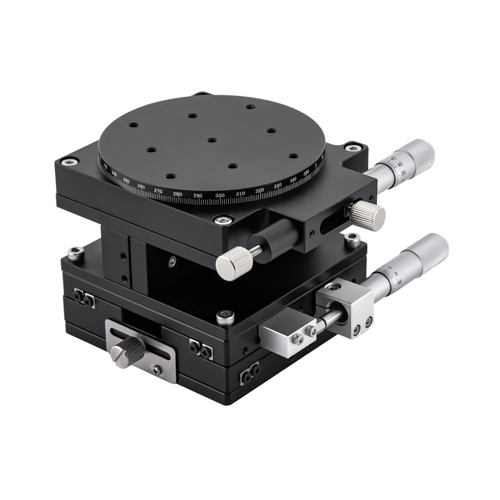 4 Axis-XYZR Manual Driven Linear Standard Precision Linear Positioning Stage