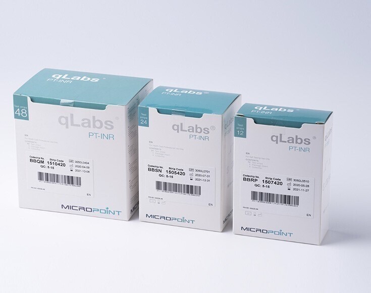 qLabs for PT INR Self-Testing Q-3 Coagulation
