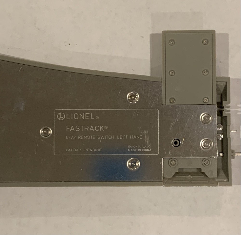 Lionel Fastrack 6-81953 O-72 Left Hand Remote Switch