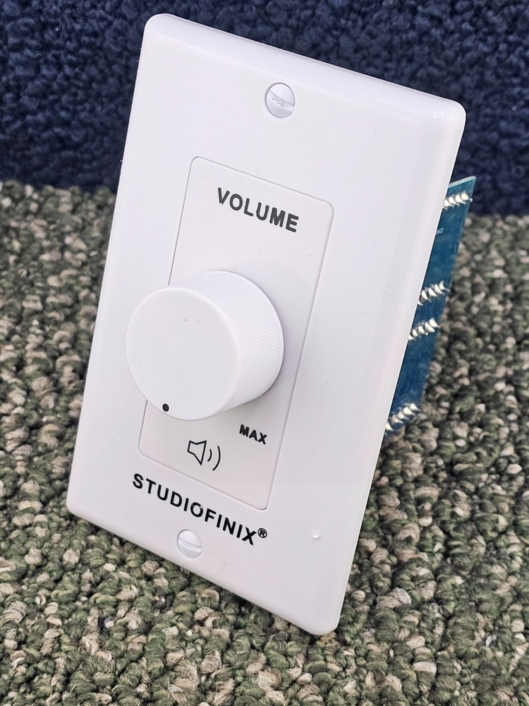 Studiofinix ST-VCP-100 Impedance Matching Stereo Volume Controller In-Wall