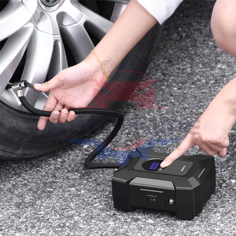 Car Air Tire Pump Inflator Portable Compressor Digital Electric Auto 150PSI 12V