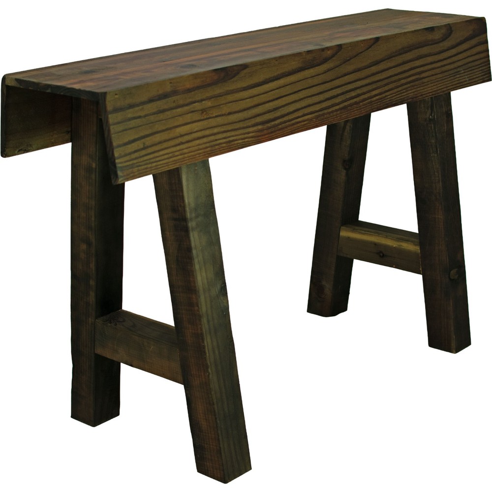 Sonoma Rustic Redwood Entryway & Display Table