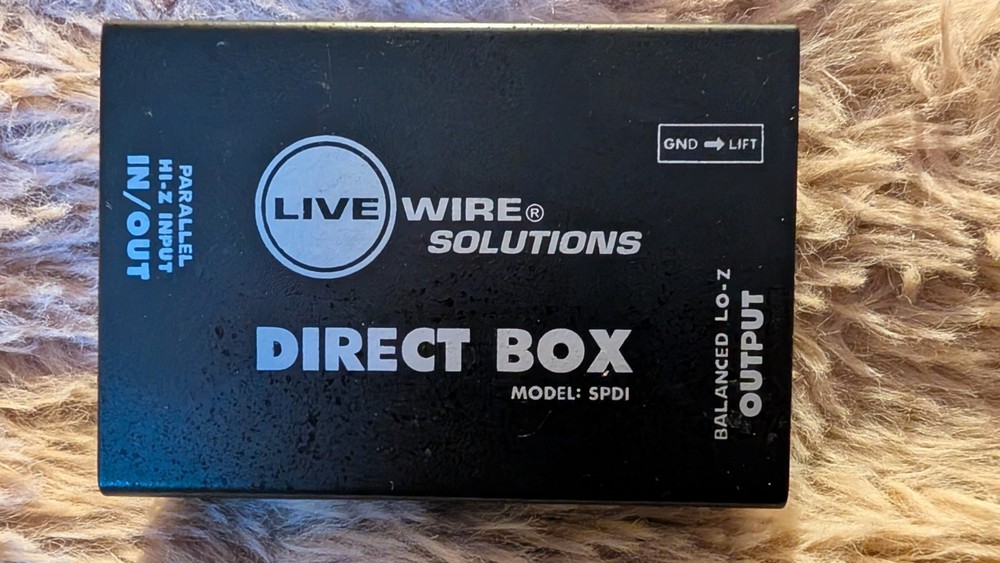 Live Wire Solutions Passive Direct Box Model: SPDI (SPG059831)
