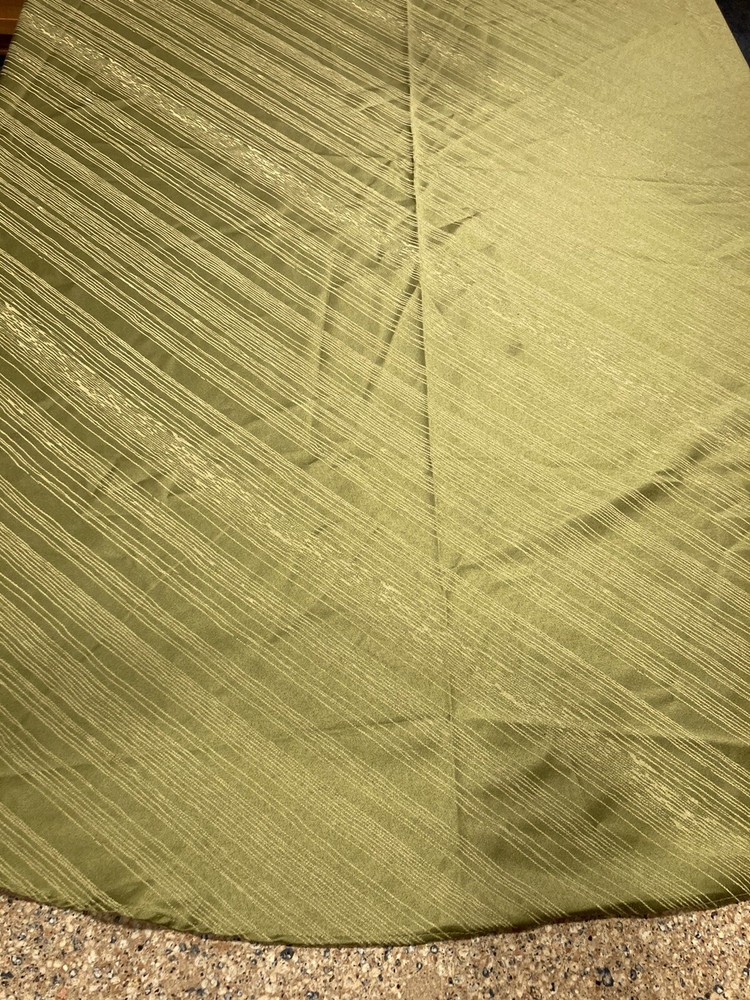 Tablecloth Round 68” Olive Green