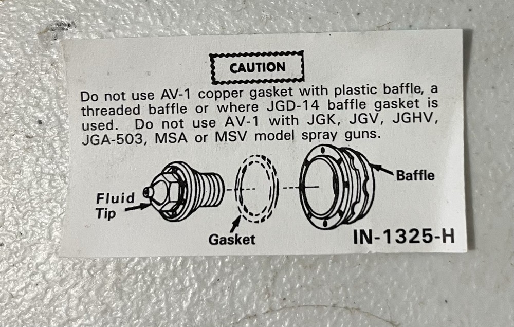 Devilbiss JGA-402-FX Lap Tip & Needle