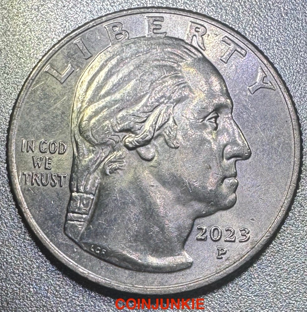 2023 P Bessie Coleman Quarter-STRIKE THROUGH ERROR ON REVERSE