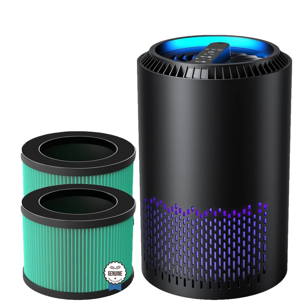 AROEVE Air Purifiers with 3 Filter(1 Basic Version & 2 Pet Dander Version)