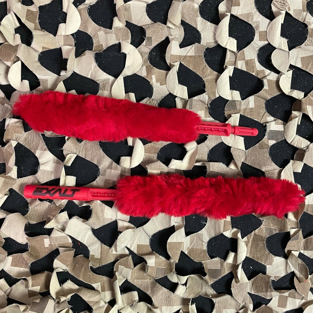 NEW Exalt Paintball Supreme Swab - Solid Red