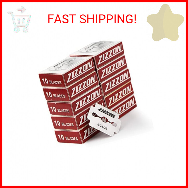 ZIZZON Callus Shaver Replacement Blades 100 Count
