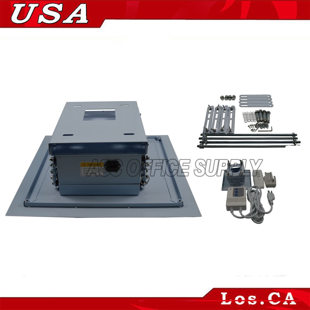 Lift Ceiling Projector Bracket Electric Motorized Projector with Remote Control