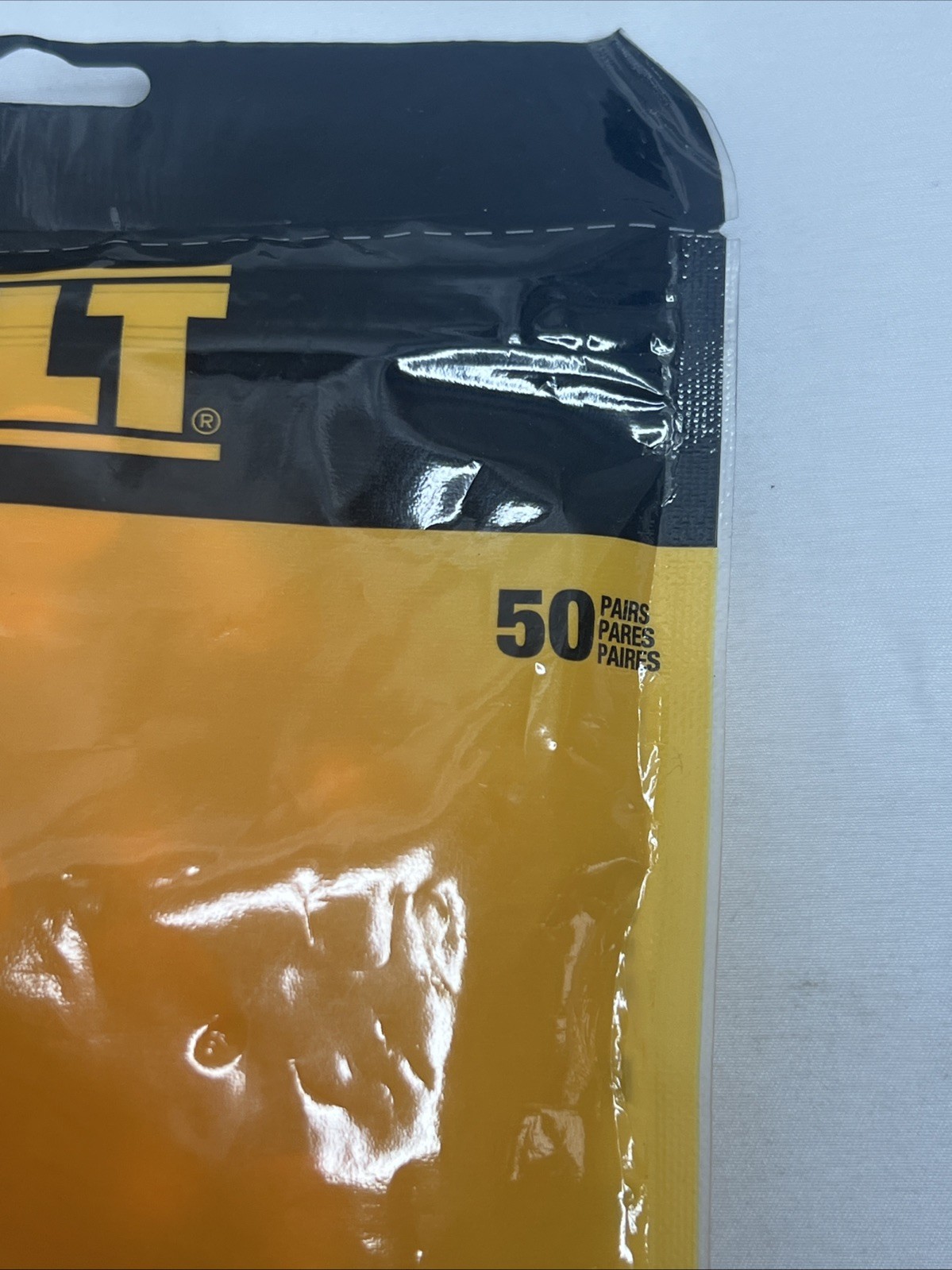 DeWalt Foam Earplugs 50 Pairs NRR 33 Made In Usa New