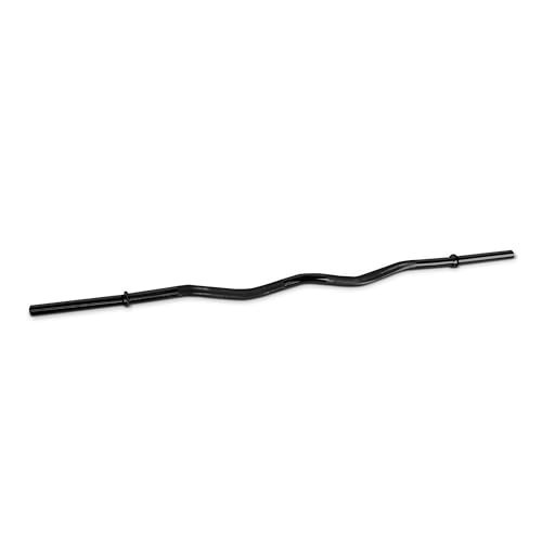 47" Standard Solid E-Z Curl Bar for Weightlifting, Strength Training, Home Gym