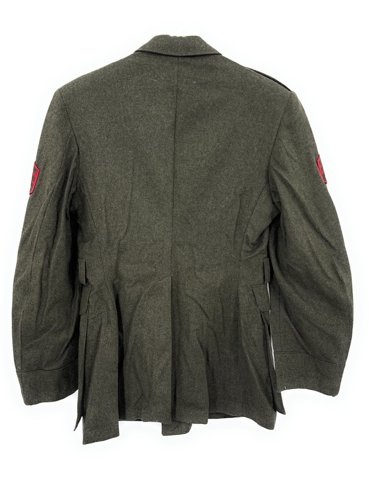 WWII USMC Wool Platoon Sergeant Jacket Green