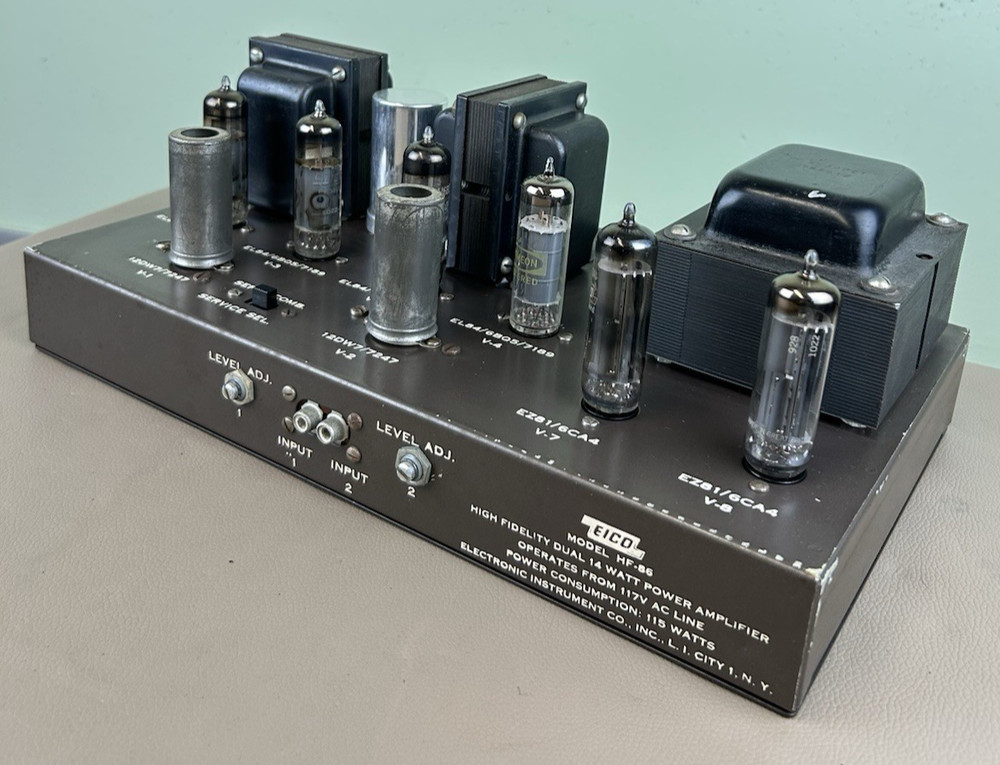 EICO HF 86 STEREO AMPLIFIER COOL