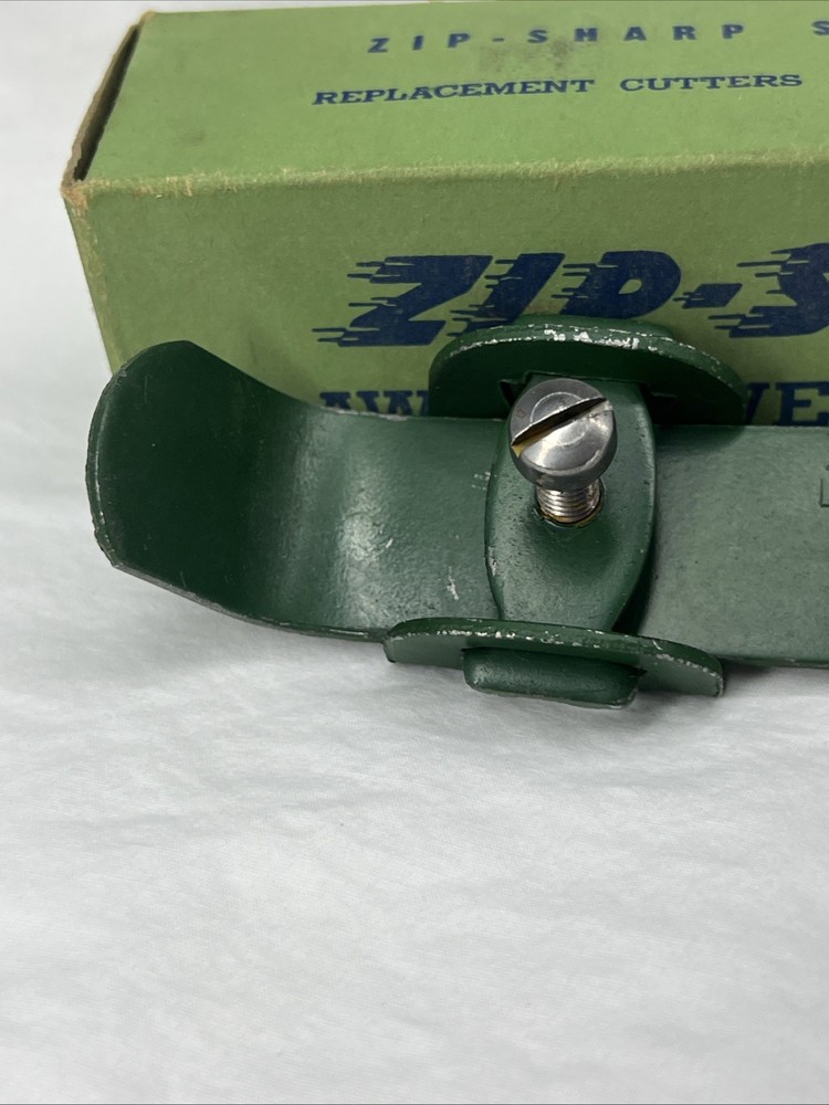 Zip-Sharp Lawn Mower Blade Sharpener, Original Box Vintage