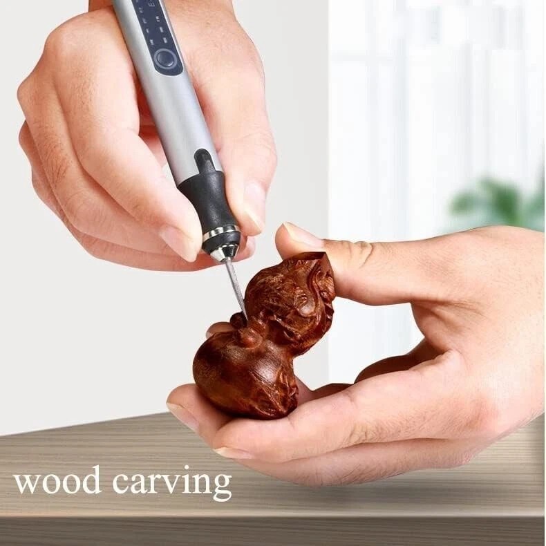 Cordless Electric Mini Drill Grinder Engraving Pen Variable Speed Rotary Tool