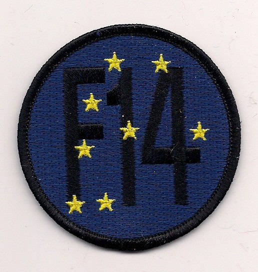 VF-213 ROUND F-14 FIGHTER SQN patch