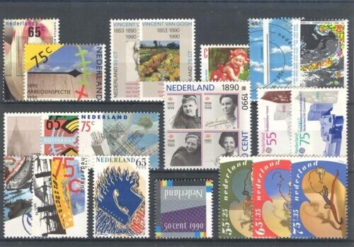 Netherlands, 1990 year set, 20v, MNH