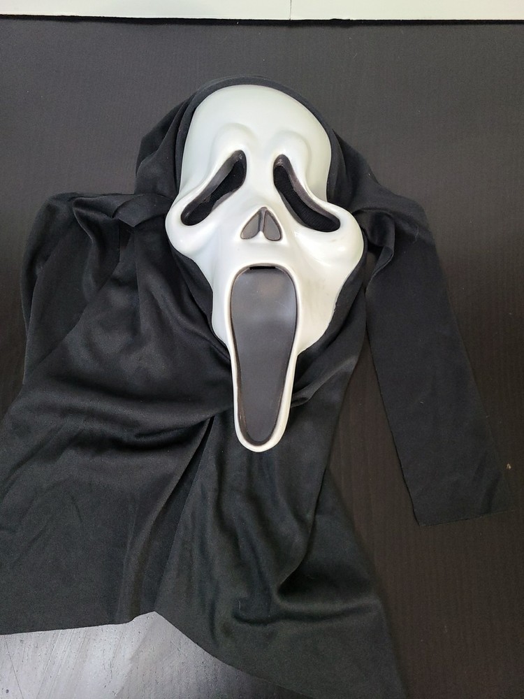 Two (2) Scream Masks Ghost Face LOT - One Easter Unlimited - See Details