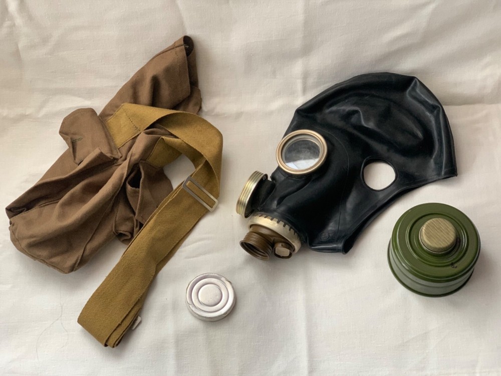 Gas mask Cold War