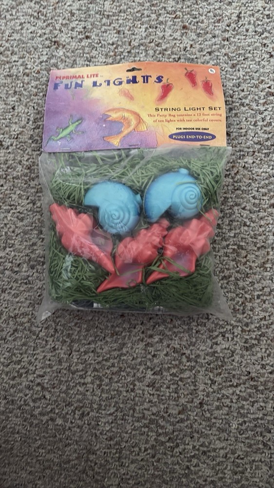 Primal Lite Sea shell string of lights