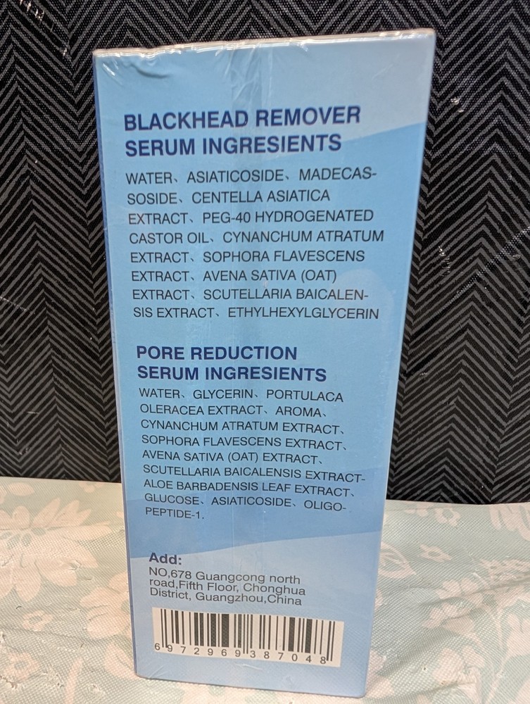 Blackhead Remover Strips Pore Reduction Serum B5