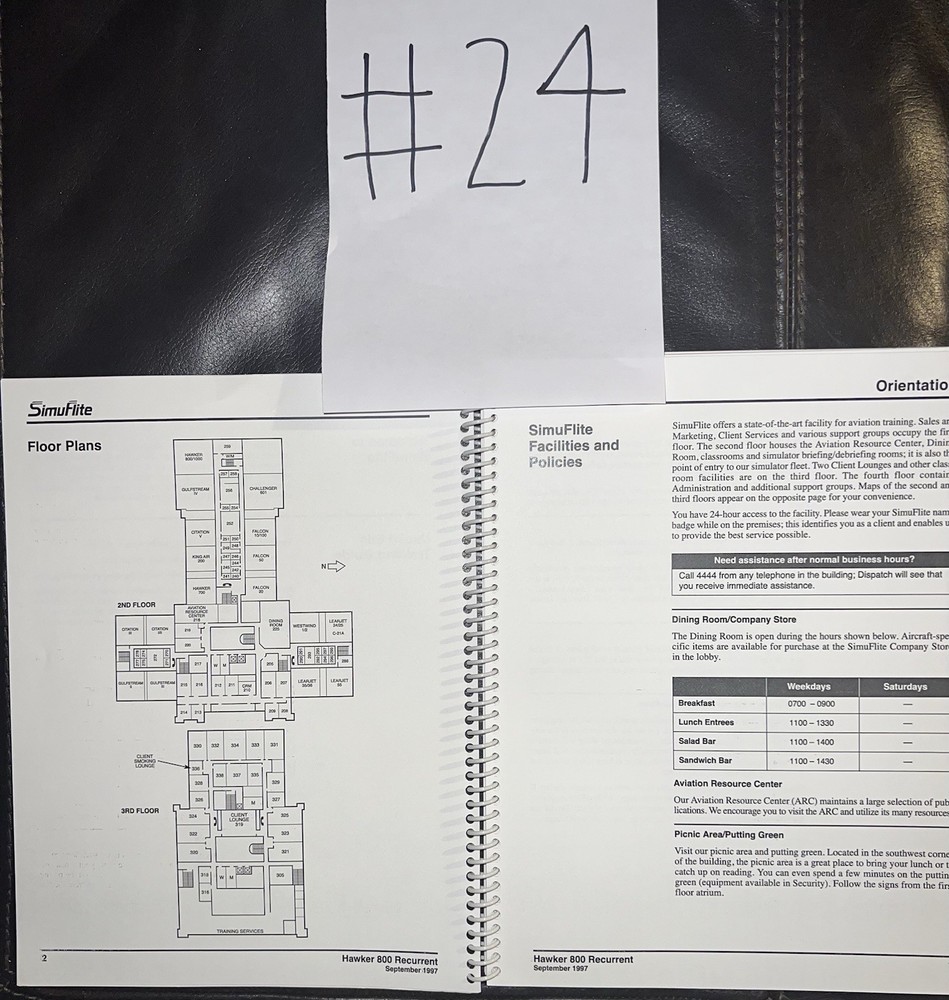 Hawker 800 Recurrent Training Guide