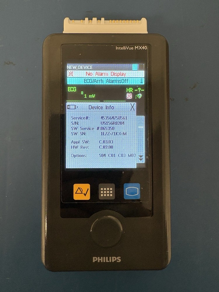 Philips IntelliVue MX40 Telemetry - Masimo Set S04