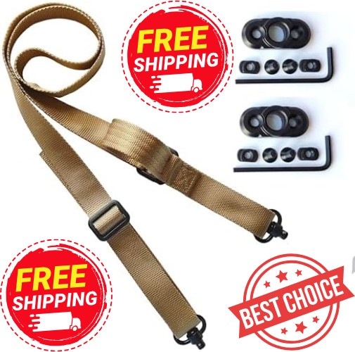 Two Point Traditional QD Sling with Sling Swivel and Quick Adjust Loop