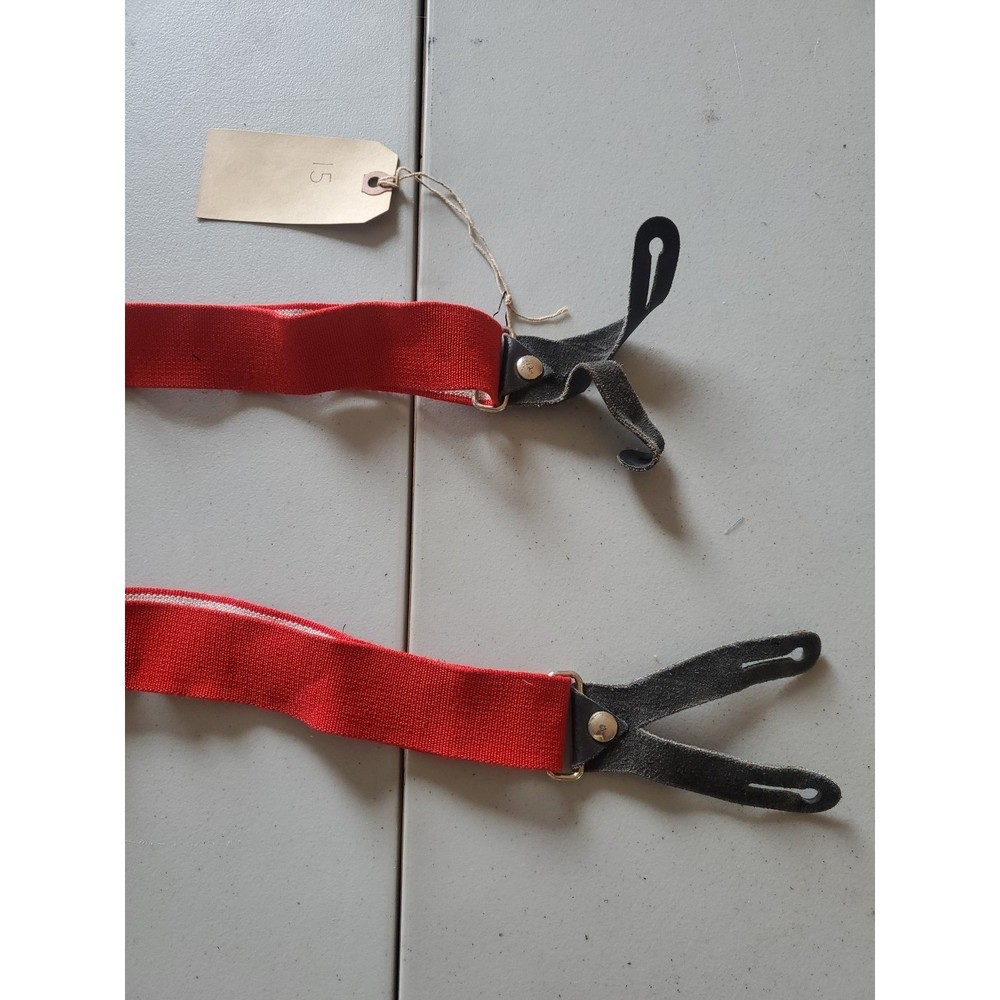 Retired Firefighter fireman suspenders