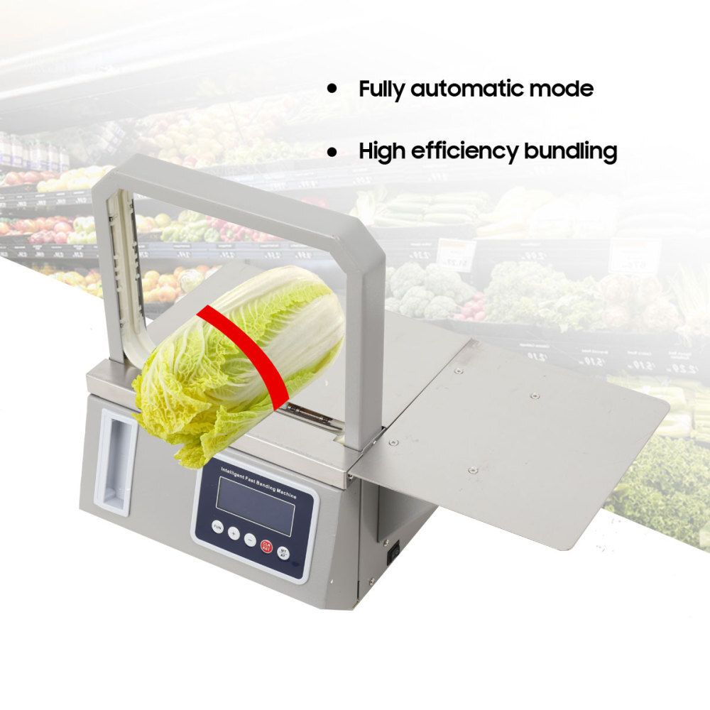 Automatic Bundling Machine Hot-melt Strapping Machine For Supermarket Vegetable