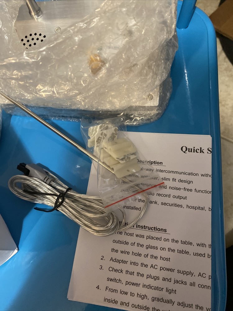 Advanced Window Intercom 2-Way Window Interphone